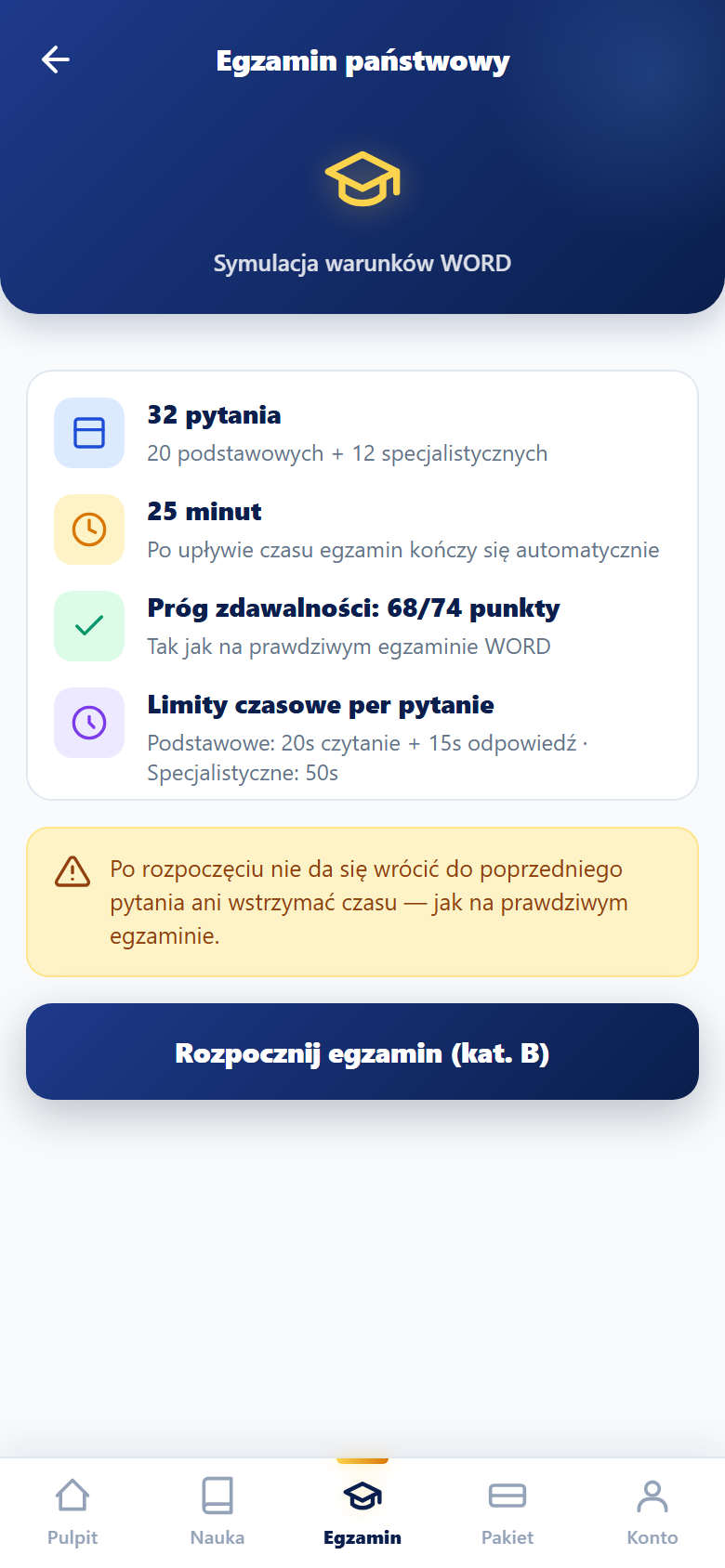 Egzamin próbny
