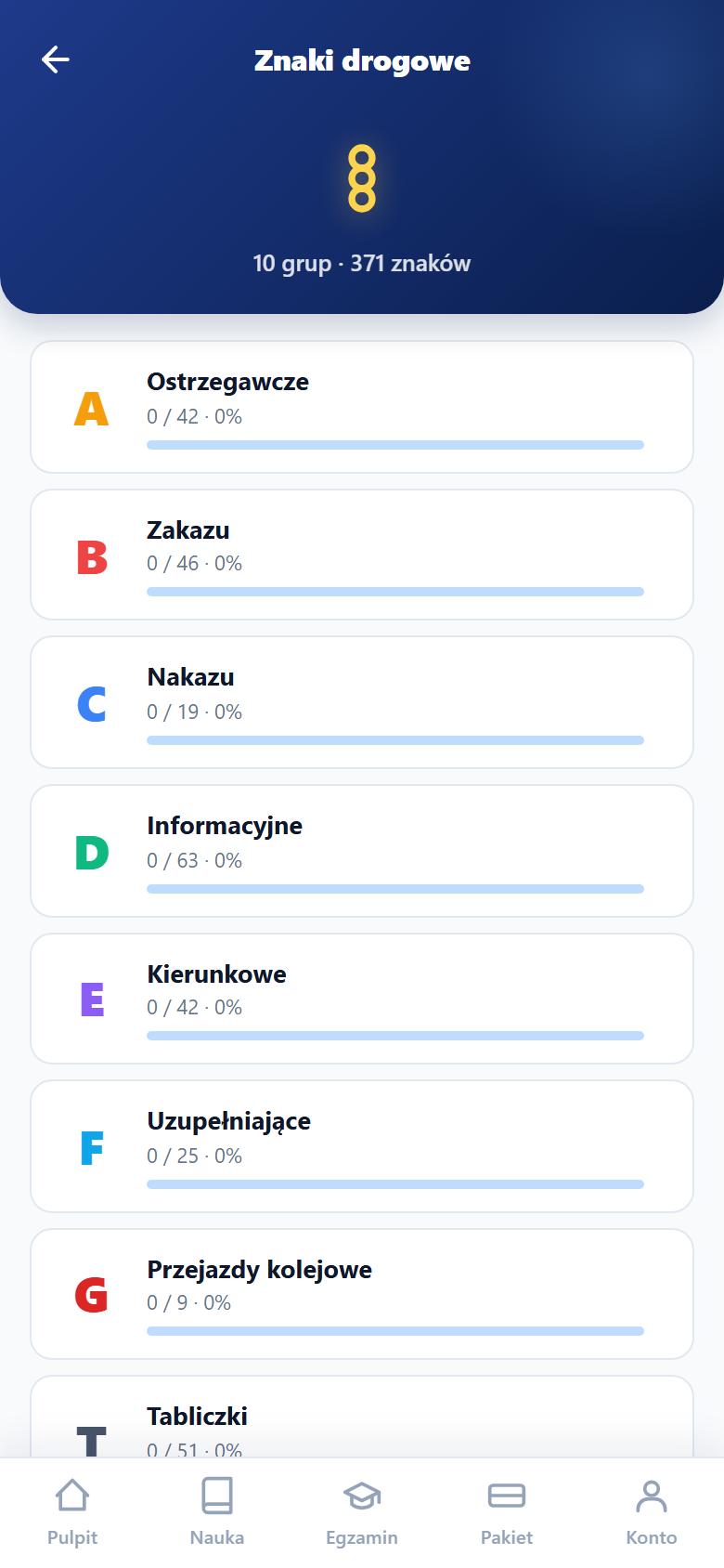 Znaki drogowe